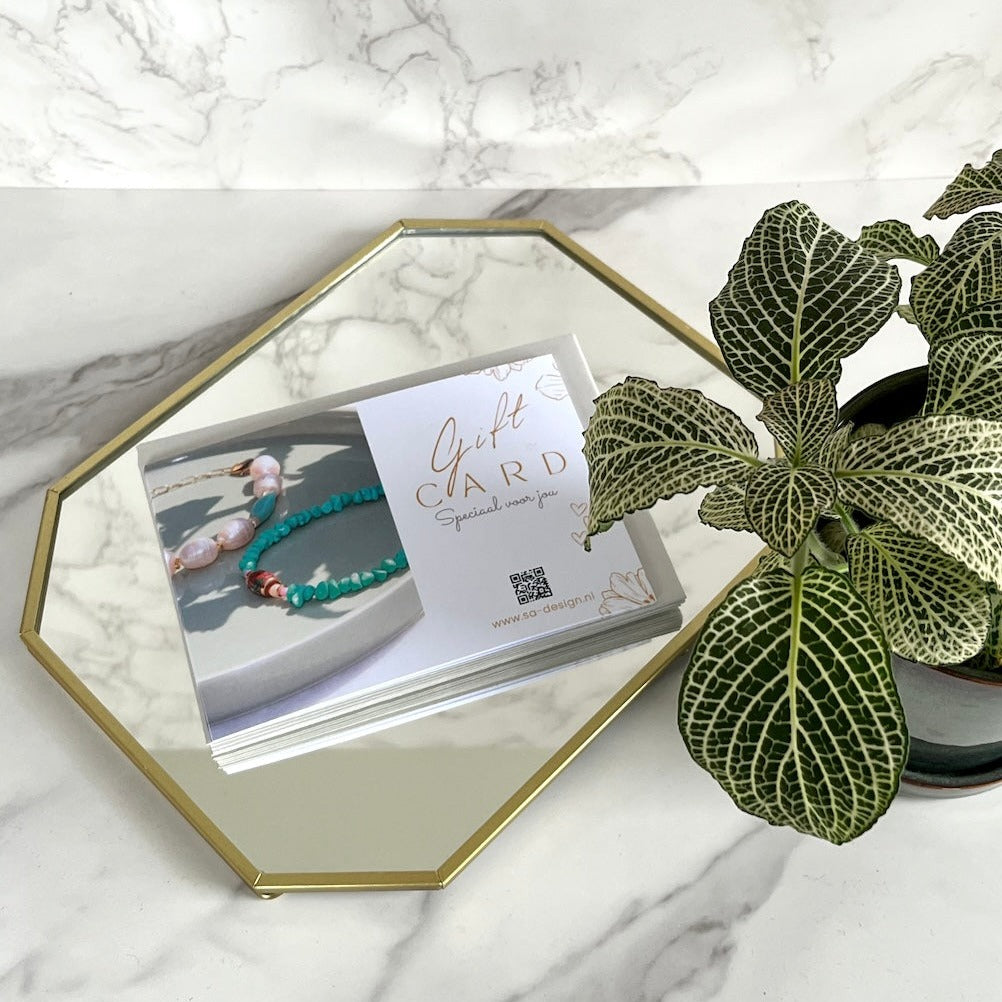 De cadeaubon van SA Design