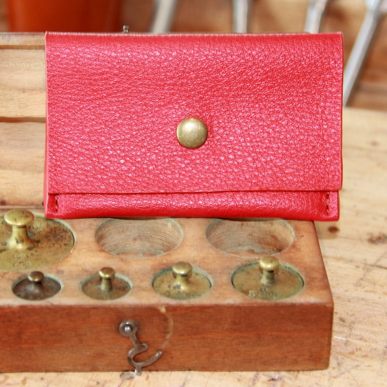 Card holder with 3 compartments