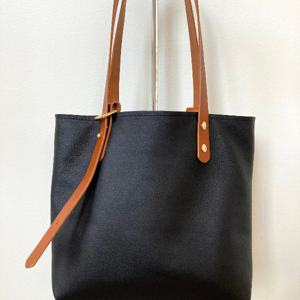 Amsterdam tote in zwart voorzijde